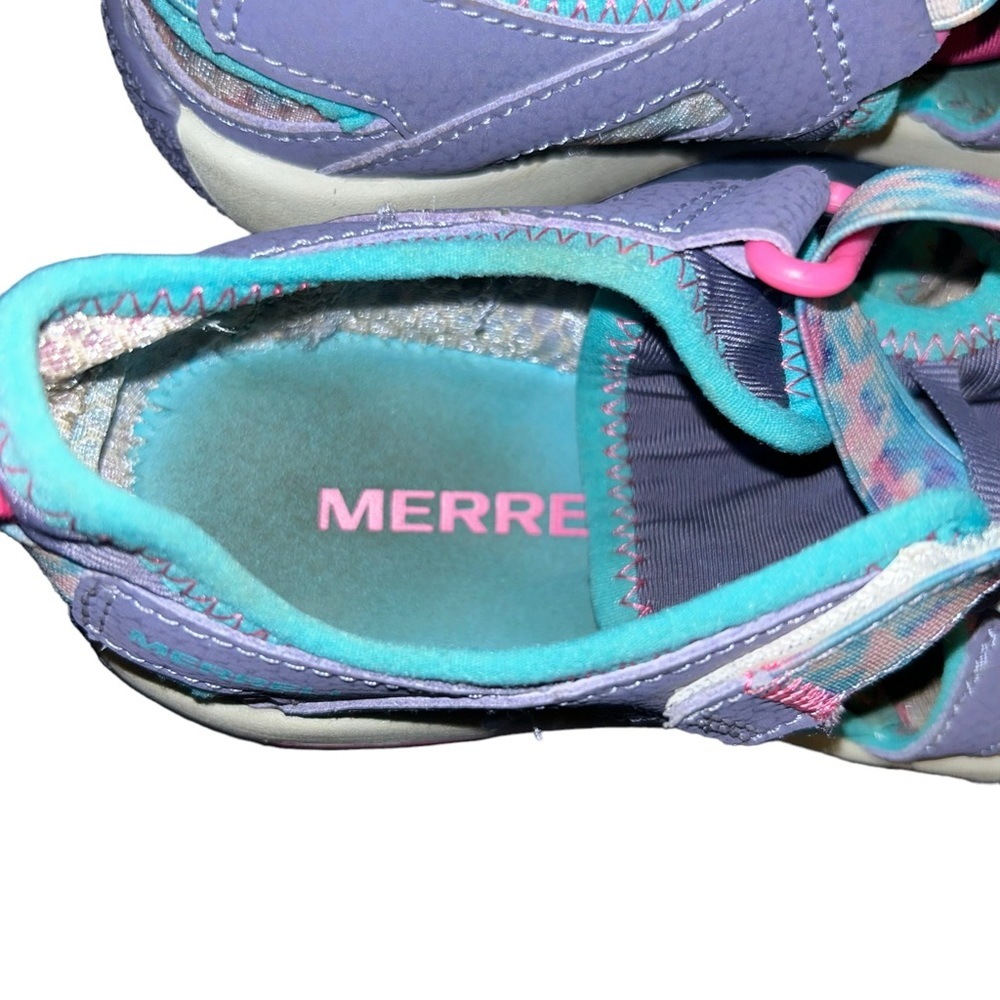 Merrell Kids girls Hydro Free Roam Monarch water sneakers shoes youth size 2 - Picture 4 of 4